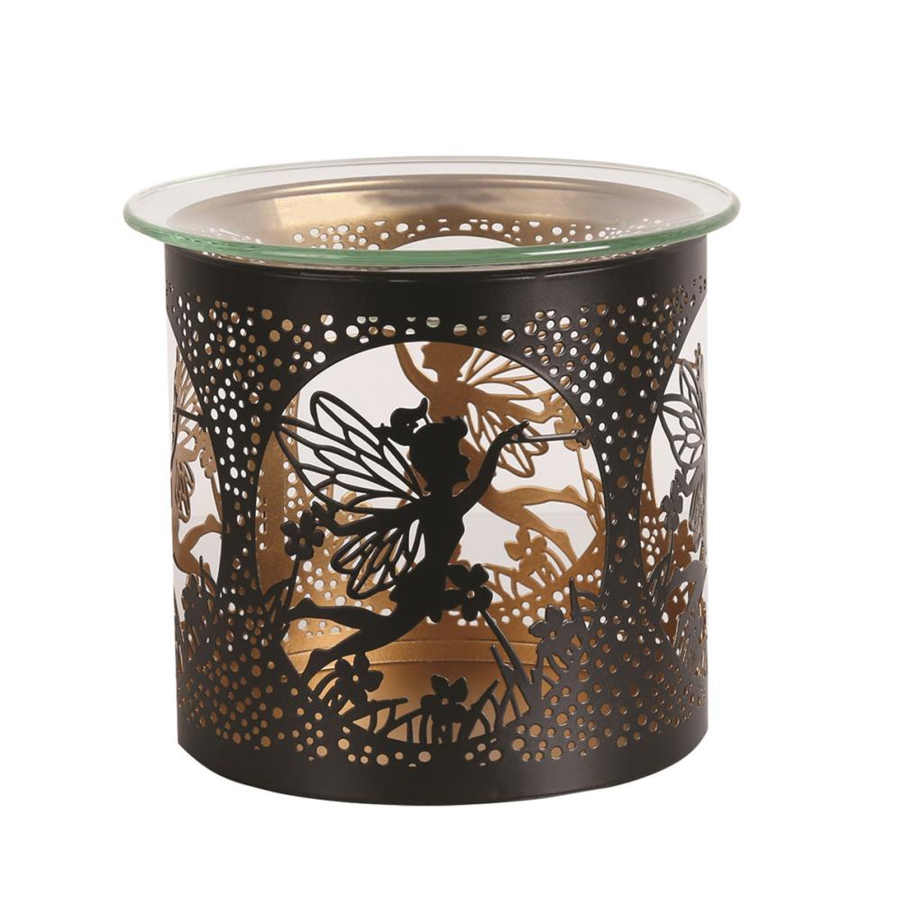 Aroma Black & Gold Fairy Jar Sleeve & Wax Melt Warmer Extra Image 1